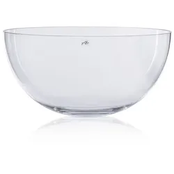 Schale Ø 45 cm Glas Transparent Klar