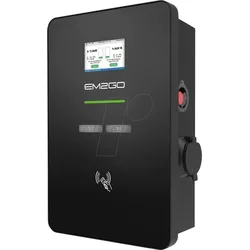 EM2GO EMN022ADS - Wallbox Duo Power, 2x11 kW,  Typ 2 Dose, LAN+WLAN+4G, RFID, OCPP