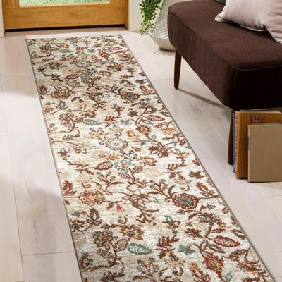 World Rug Gallery Contemporary Vine Floral Area Rug