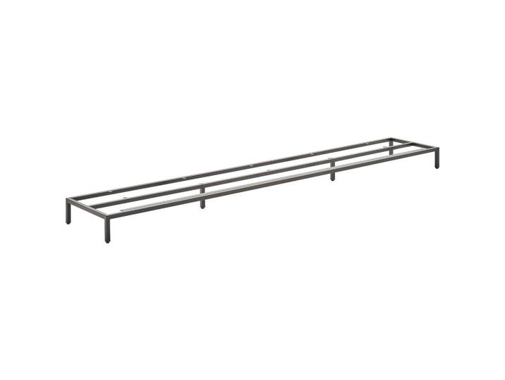 Novel Fussgestell, Schwarz, Metall, 226x13x40.5 cm, Wohnzimmer, TV Möbel, Lowboards