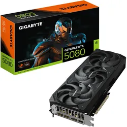 GIGABYTE GeForce RTX 5080 Windforce OC SFF 16G, 16GB GDDR7