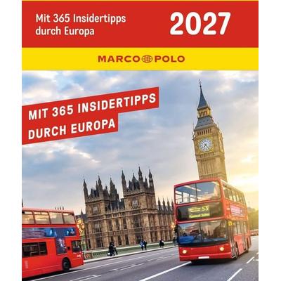 KUNTH Abreißkalender MARCO POLO: Mit 365 Insidertipps durch Europa 2027