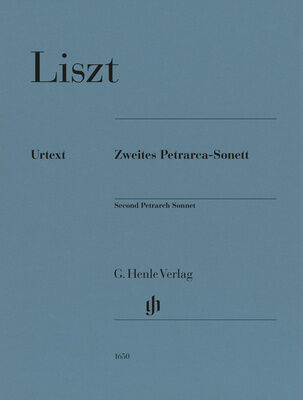 Henle Verlag Liszt Zweites Petrarca-Sonett