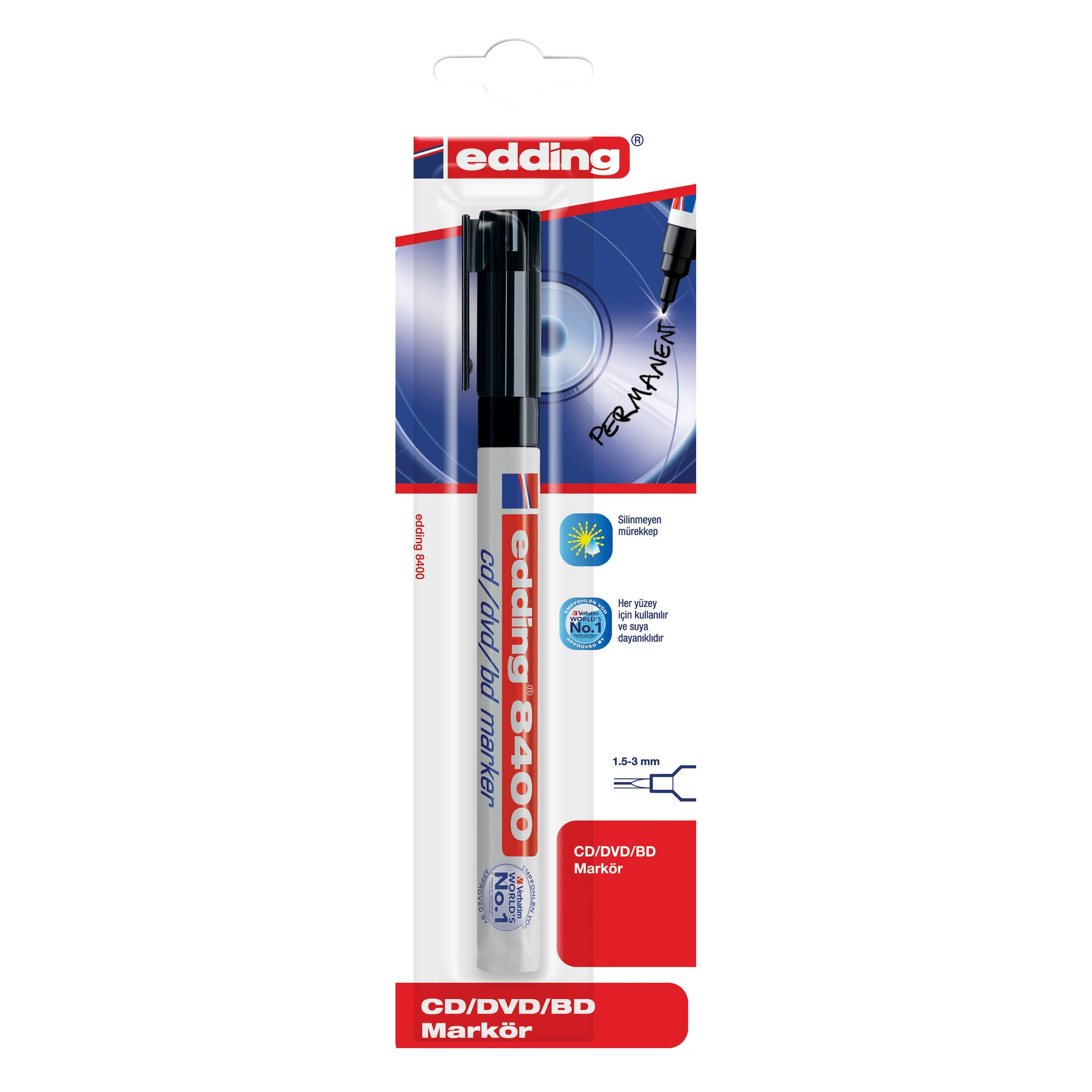Edding Permanent Marker 8400 (1x) (8400-1BLI)