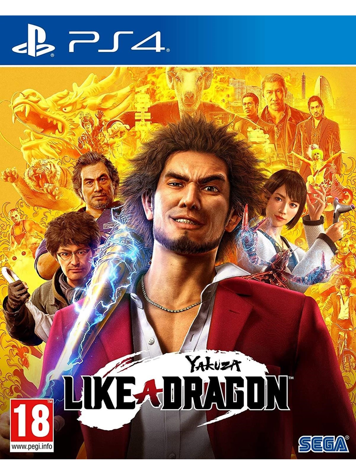 Yakuza: Like a Dragon - Sony PlayStation 4 - Action/Abenteuer - PEGI 18