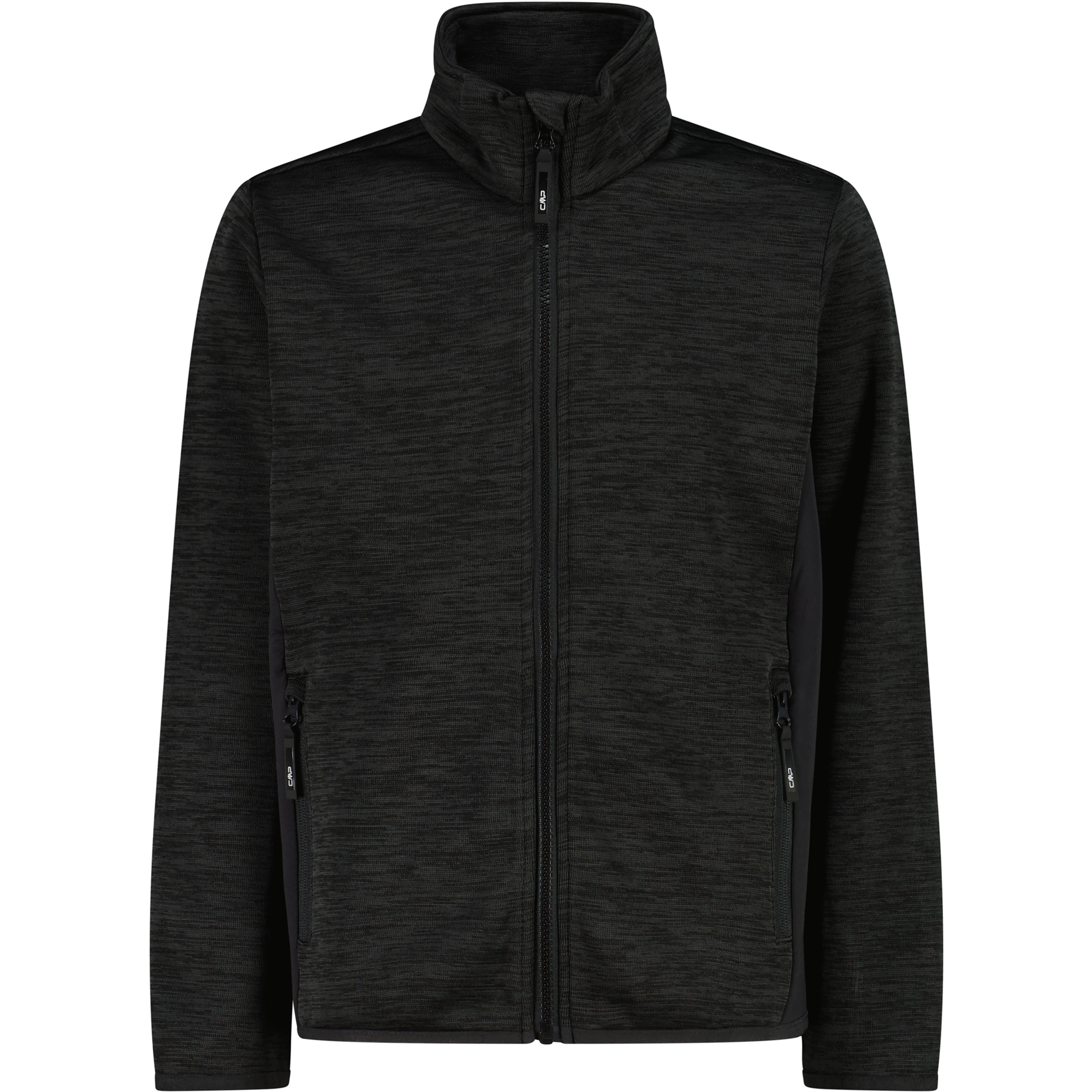 CMP Kinder Fleecejacke schwarz Größe 128 Skifahren