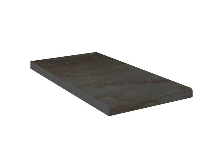 Mid.you Arbeitsplatte, Anthrazit, Holzwerkstoff, 40x2.8x60 cm, Küchen, Küchenmöbel, Küchenschränke, Küchenarbeitsplatte
