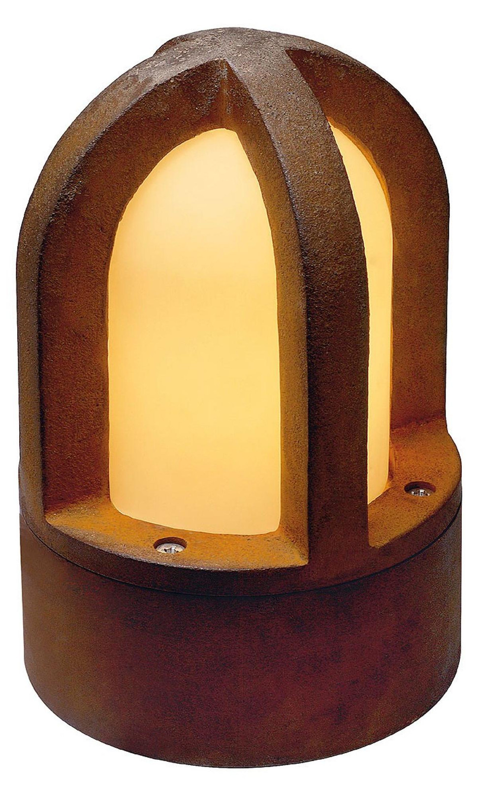 SLV Rusty Cone staande armatuur voor tuin en terras, roestkleur, IP54, E14