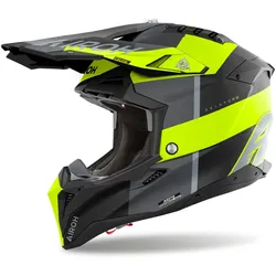 Airoh Off Road Helm Aviator 3 Monarch Yellow Matt XXL