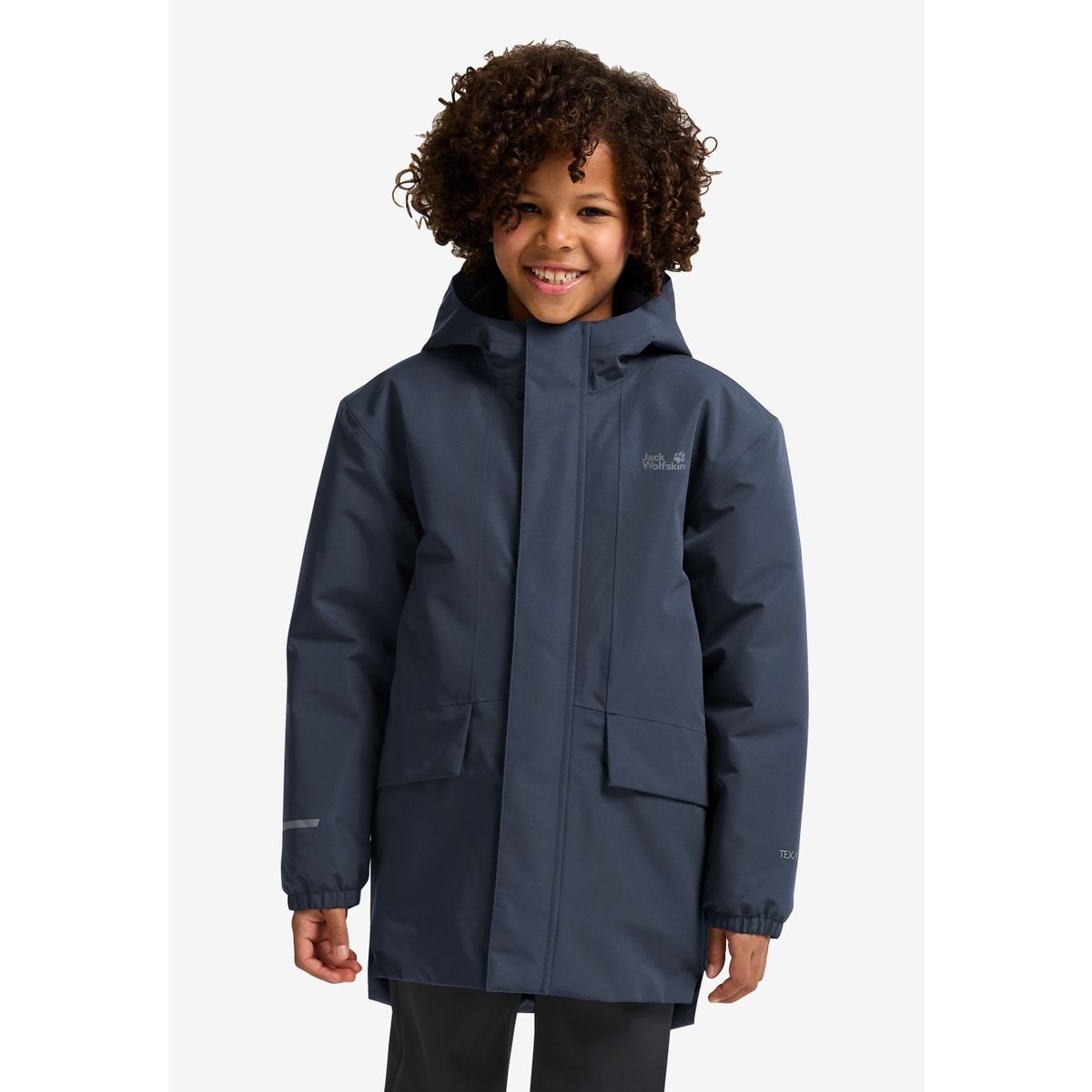 Jack Wolfskin Canvey Jacket Kids midnight sky (C0412) 128 A65314_C0412_K10