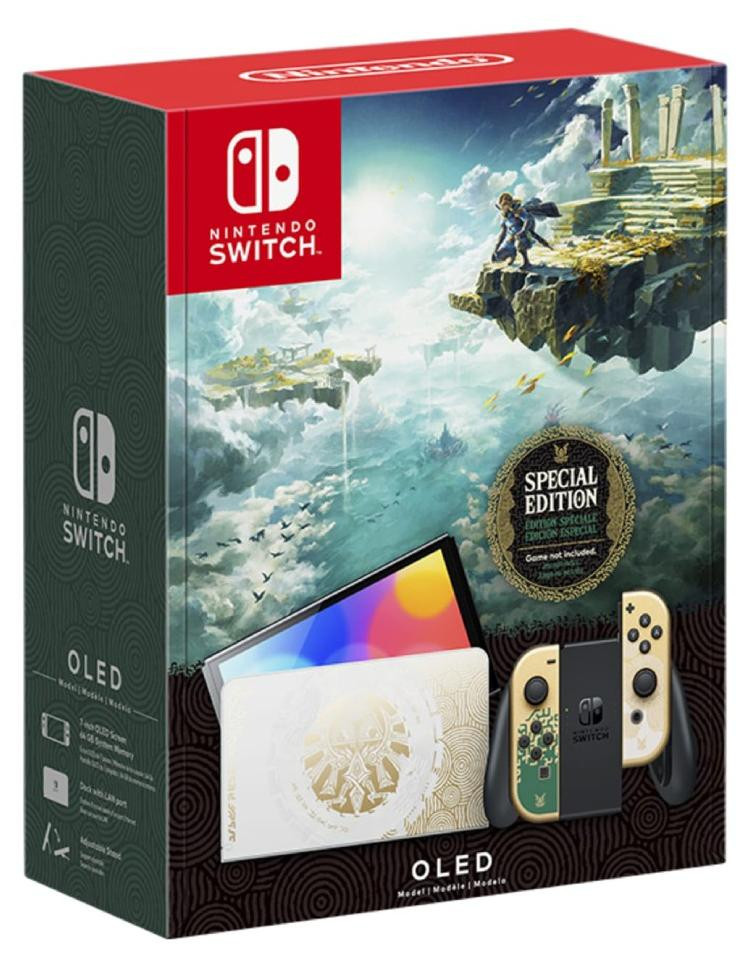 Nintendo Switch OLED-console speciale editie Zelda: Tears of the Kingdom