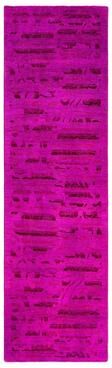 Overton "Vibrance One-of-a-Kind Hand-Knotted Runner Rug - Pink, 3' 0"" x 10' 0"" - 3' 0"" x 10' 0"""