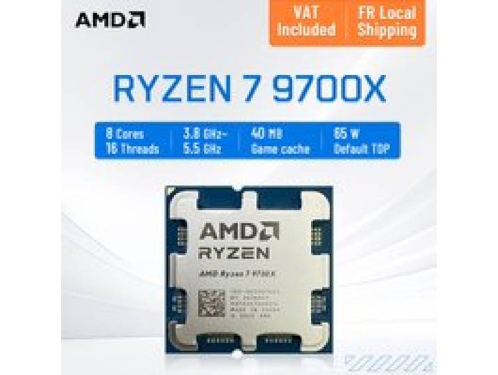 AMD Ryzen 7 9700X 5,5GHz 8-Core 16-Thread L3 = 32M Game Cache DDR5 socket AM5 Nieuwe R7 9700X Desktop Gaming CPU Processor Zonder Koeler