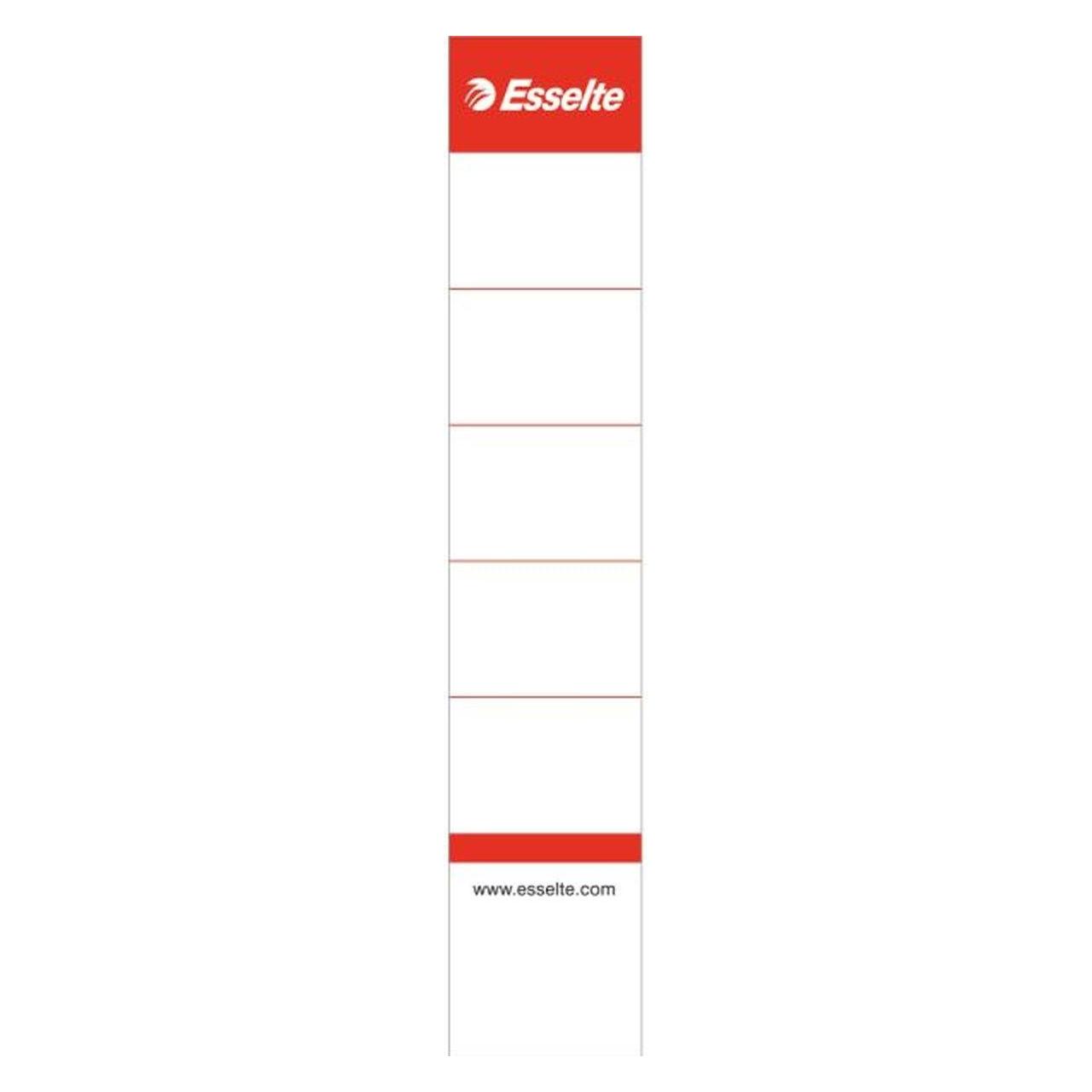 Leitz 10 Einsteck-Rueckenschilder No.1 POWER weiss fuer 5.0 cm (810811)