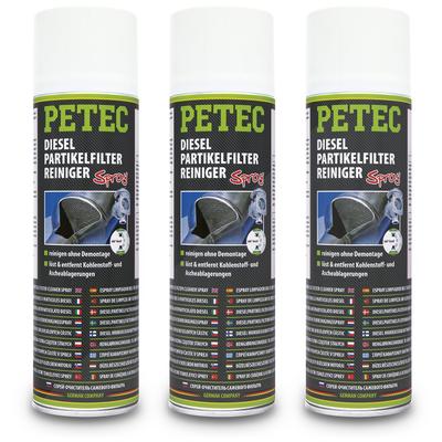 Petec 3x 400 ml Dieselpartikelfilterreiniger [Hersteller-Nr. 72550]