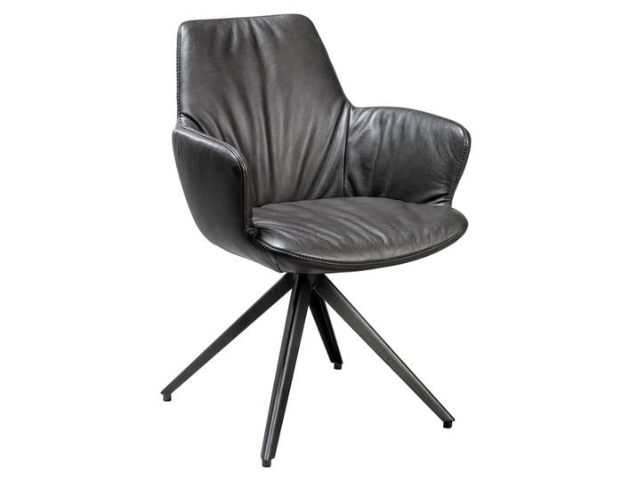 Plantagie Sessel MAPLE, braun, Leder