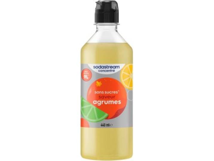Sodastream - Concentré Saveur Agrumes Sans Sucres 440 Ml