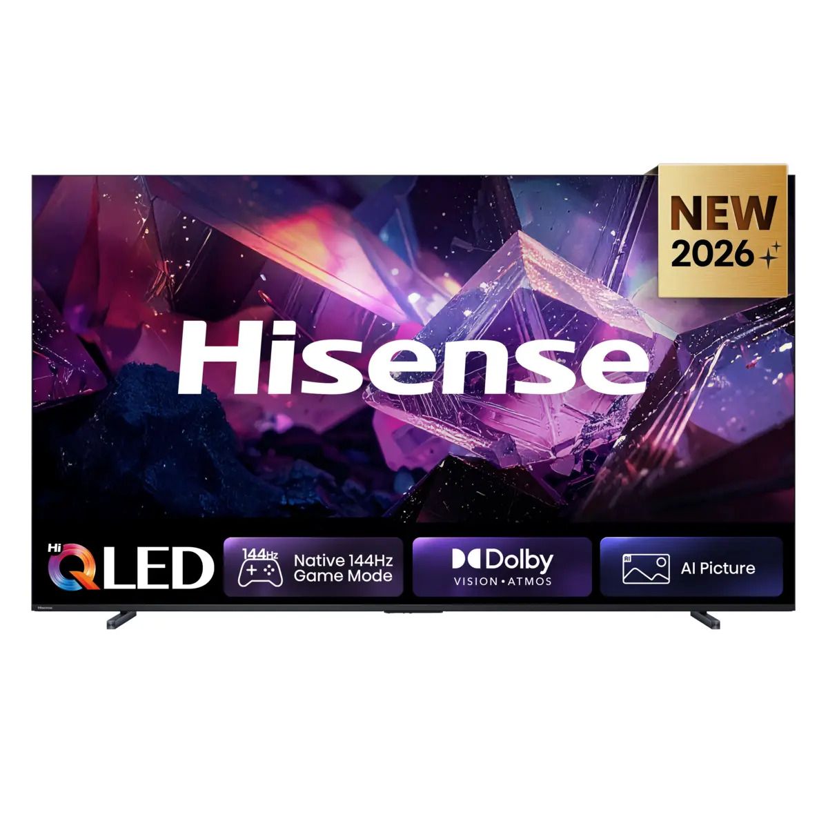 Hisense 100Q7S Pro LED 2,54 m (100 Zoll) Fernseher 4K Ultra HD VESA 800 x 400 mm (Dunkelgrau) 20018894