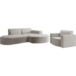 SOFASET Palma Ecksofa Sessel Ascot