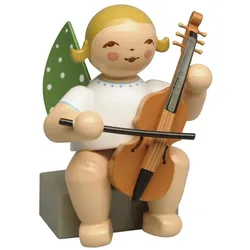 Wendt und Kühn Engel mit Viola da Gamba Höhe 5 cm