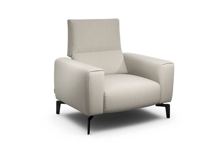 Sessel Cosy1, Sensoo, off-white, Textil