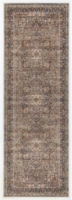 MDA Rug Imports MDA Rugs Roma Collection Dark Green/Blue Abstract Traditional Area Rug