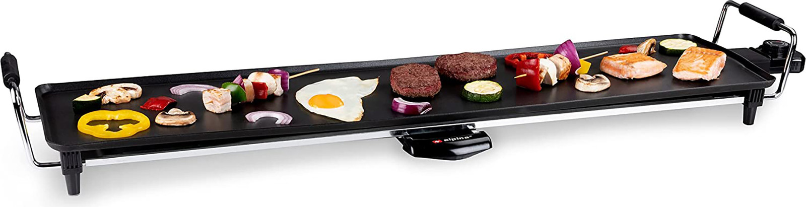 Alpina Elektrische Tafelgrill 1800 Watt met Thermostaat