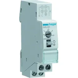 Treppenlichtzeitschalter REG elektr 1TE 230VAC 3-/4-Leiter-Schaltung nachschaltb