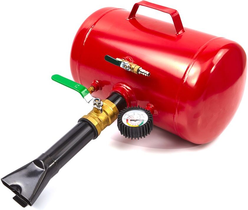 HBM Airbooster mit 18-Liter-Tank