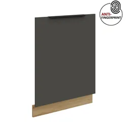 Frontblende für vollintegrierten Geschirrspüler 60 ARIA Graphite + Eiche Artisan