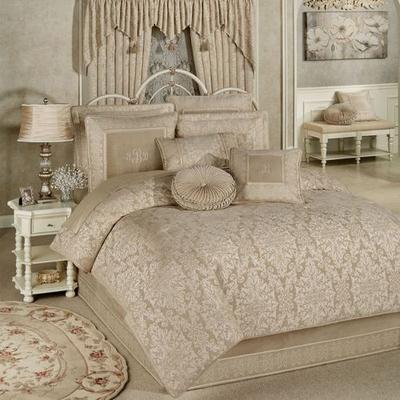 Touch of Class Grandview Comforter Set Champagne, Queen, Champagne