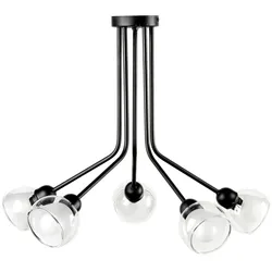 Deckenleuchte Denver Schwarz max. 6 Watt Deckenlampe