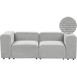 2-SITZER-SOFA Cord grau Falsterbo