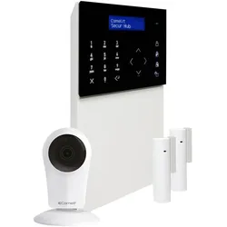 Comelit KSW3209LD Basis-Kit, 2x Magnetkontakt und WiFi Kamera, SecureHub
