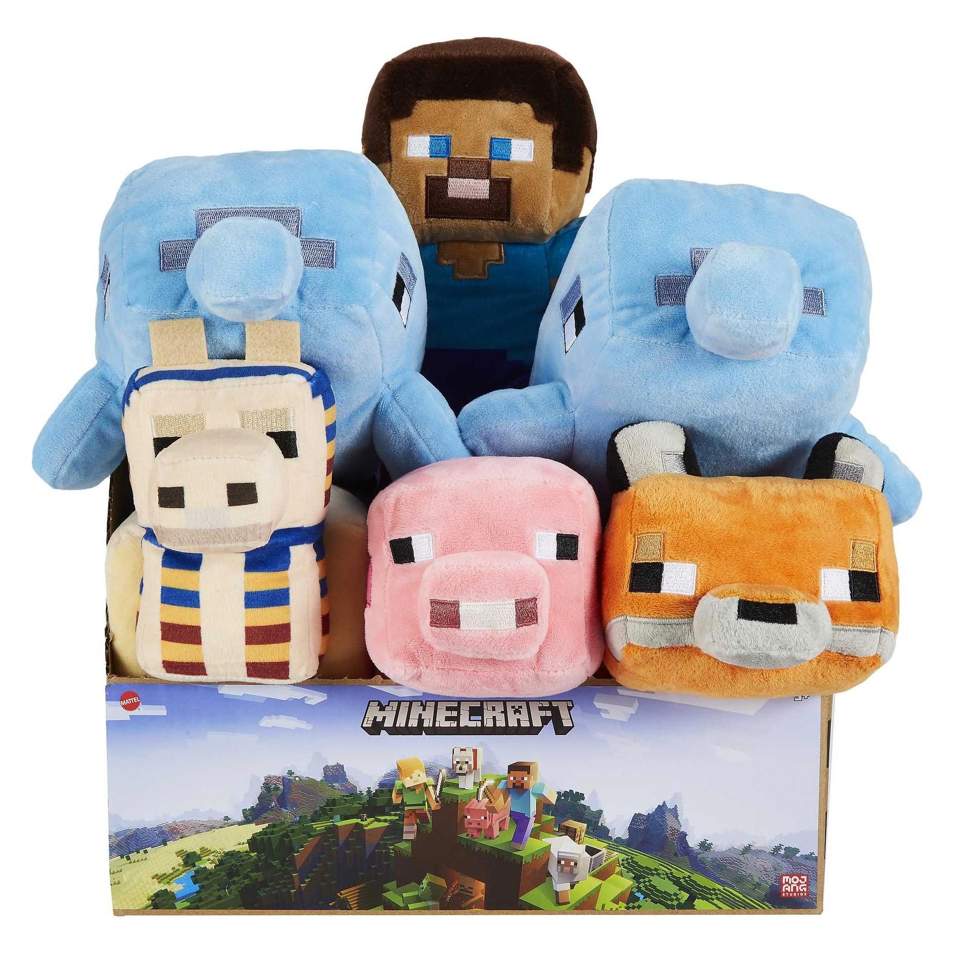 Mattel Minecraft Charakter assortiert (20 cm) (HBN39)