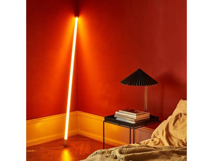 HAY LED-Röhre Neon Tube, rot, PVC, Länge 1,5 m, Stecker Tube, rot, für Schlafzimmer, Kunststoff, Modern