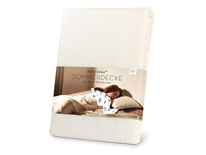 Bella Donna Sommerdecke: edel, luftig, anschmiegsam; kein Beziehen&Bügeln