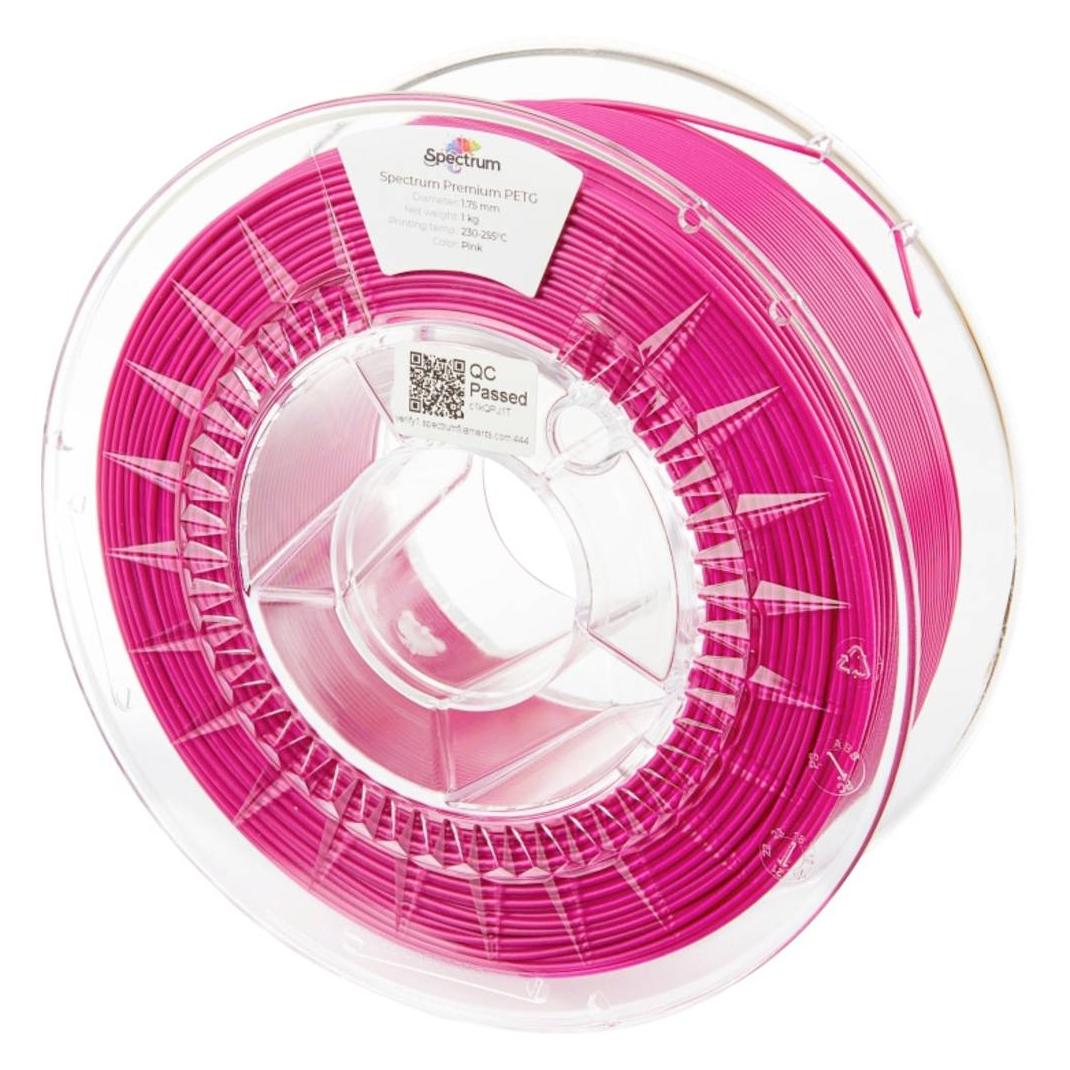Spectrum 80539 3D-Filament Premium PET-G rosa | 1,75 mm | 1000 g (PETG, 1000 g) (80539)