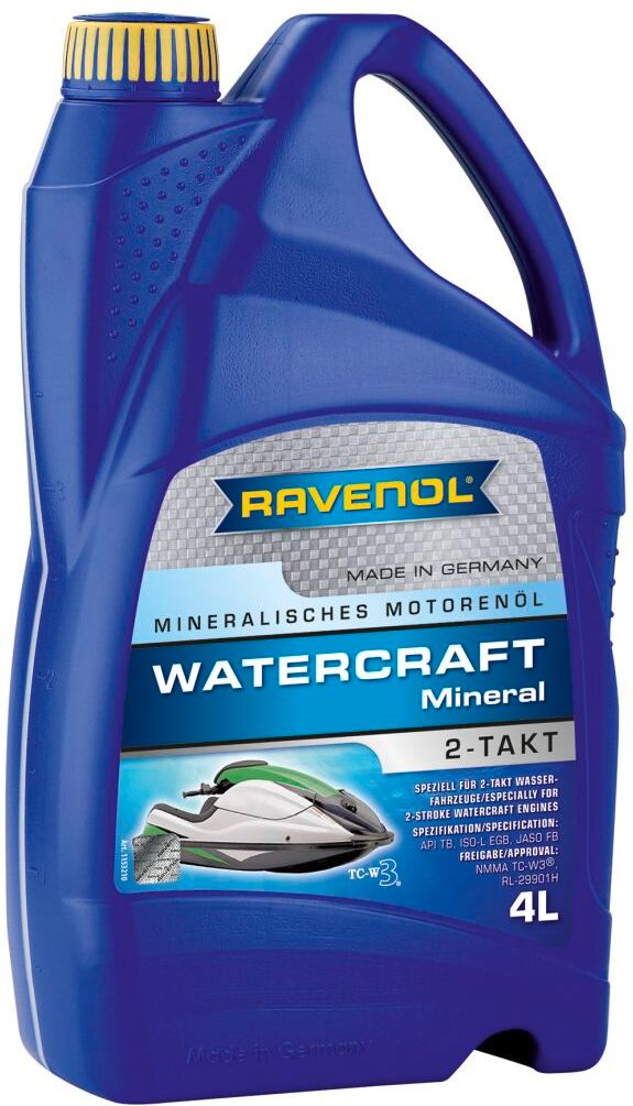 Motoröl RAVENOL Watercraft MINERAL 2T 4L