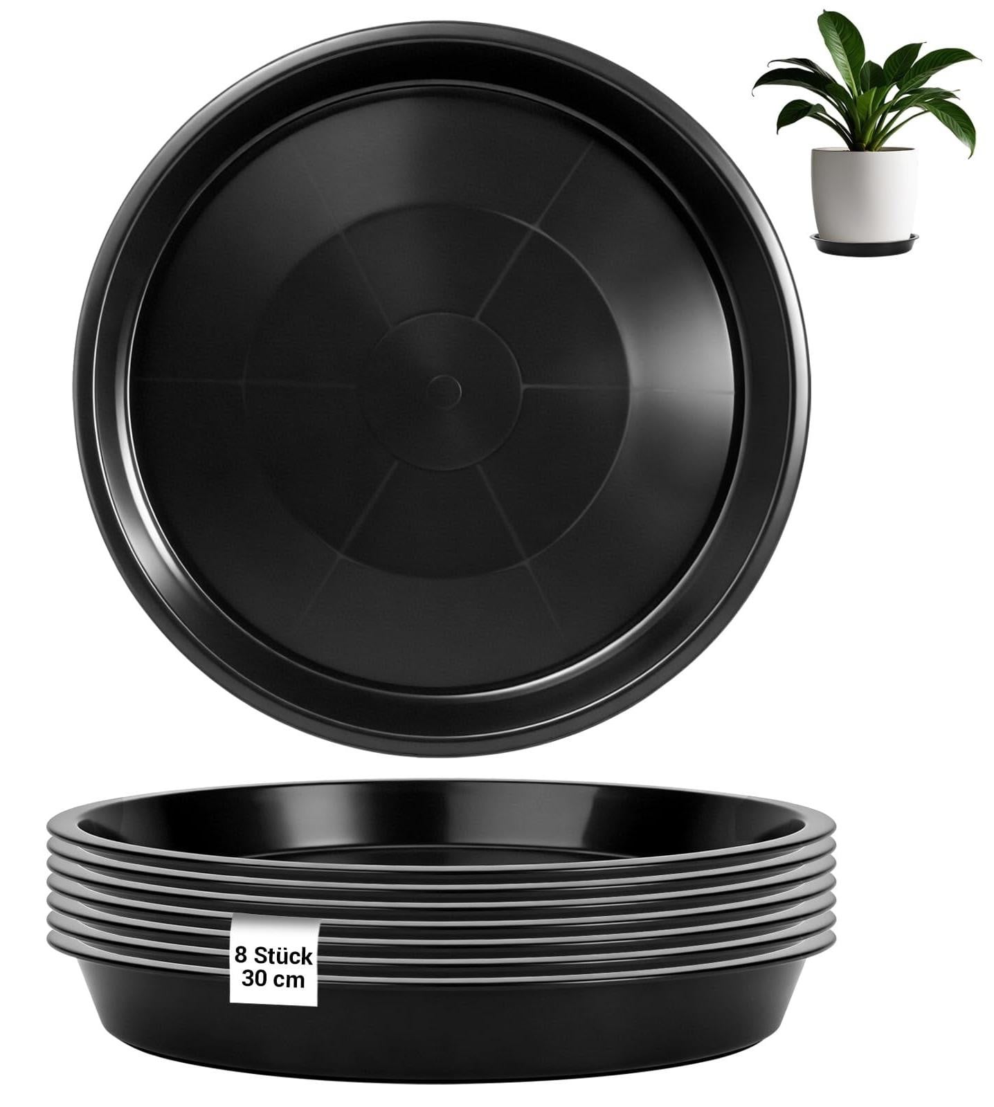 Omgoods Set van 8 Bloempot Coasters voor Binnen en Buiten
