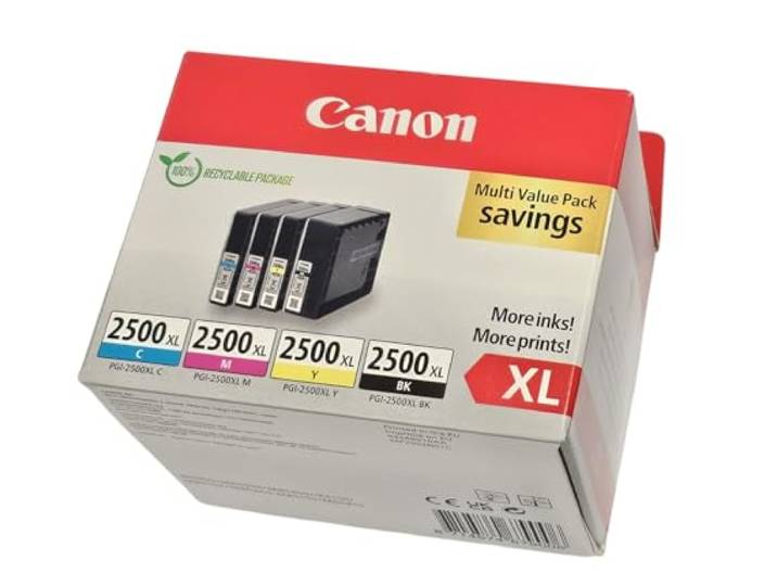 Pack 4 Cartouches - PGI2500XL - CANON