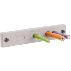 Icotek, Leitungsführung Zubehör, KEL-DPZ-E 112/21 Kabeldurchführungsplatte Klemm-Ø (max.) 6.5 mm Polyam