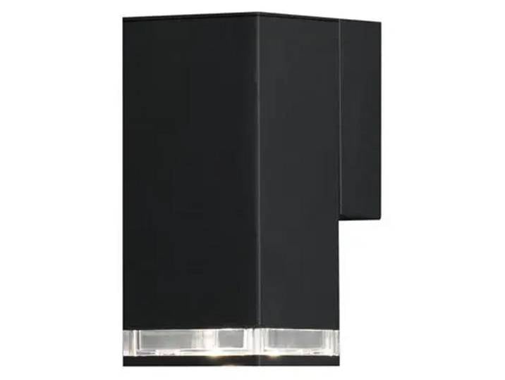Applique murale Pollux noire GU10