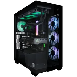 One Gaming High End PC IN093 (2000 GB, 32 GB, GeForce RTX 4080 SUPER, GeForce RTX 5080), PC, Schwarz