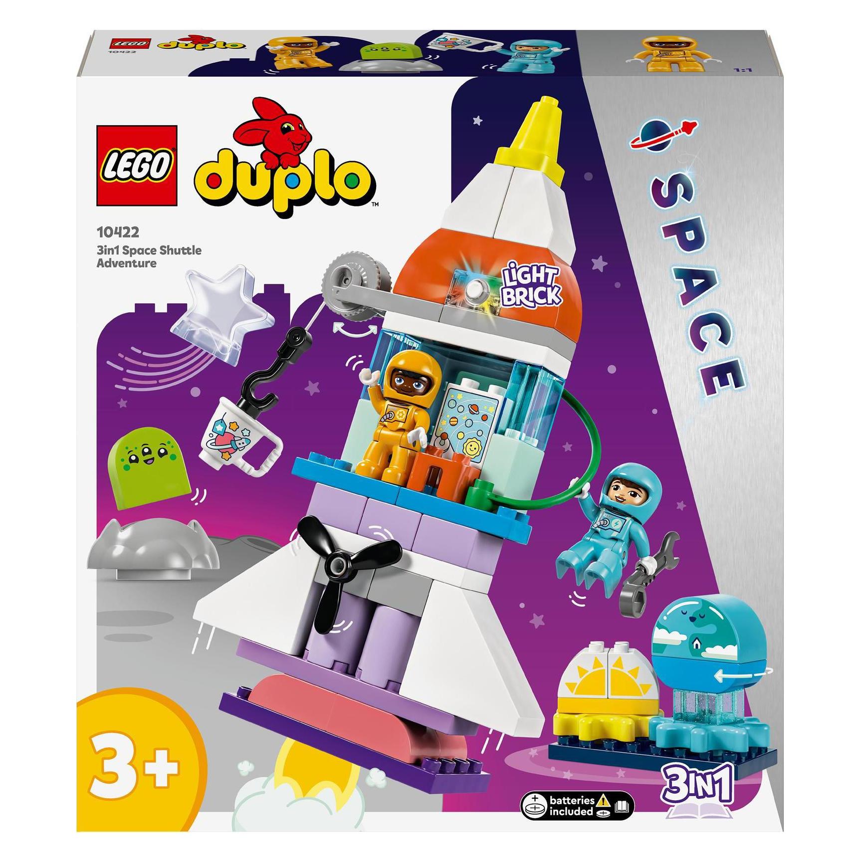 LEGO 3-in-1-Spaceshuttle für viele Abenteuer (10422) (10422)