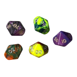 dice 100er Würfel - toxic - 50 Stück 242748