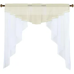 SCHEIBENGARDINE MEIßEN 100x100 cm Creme