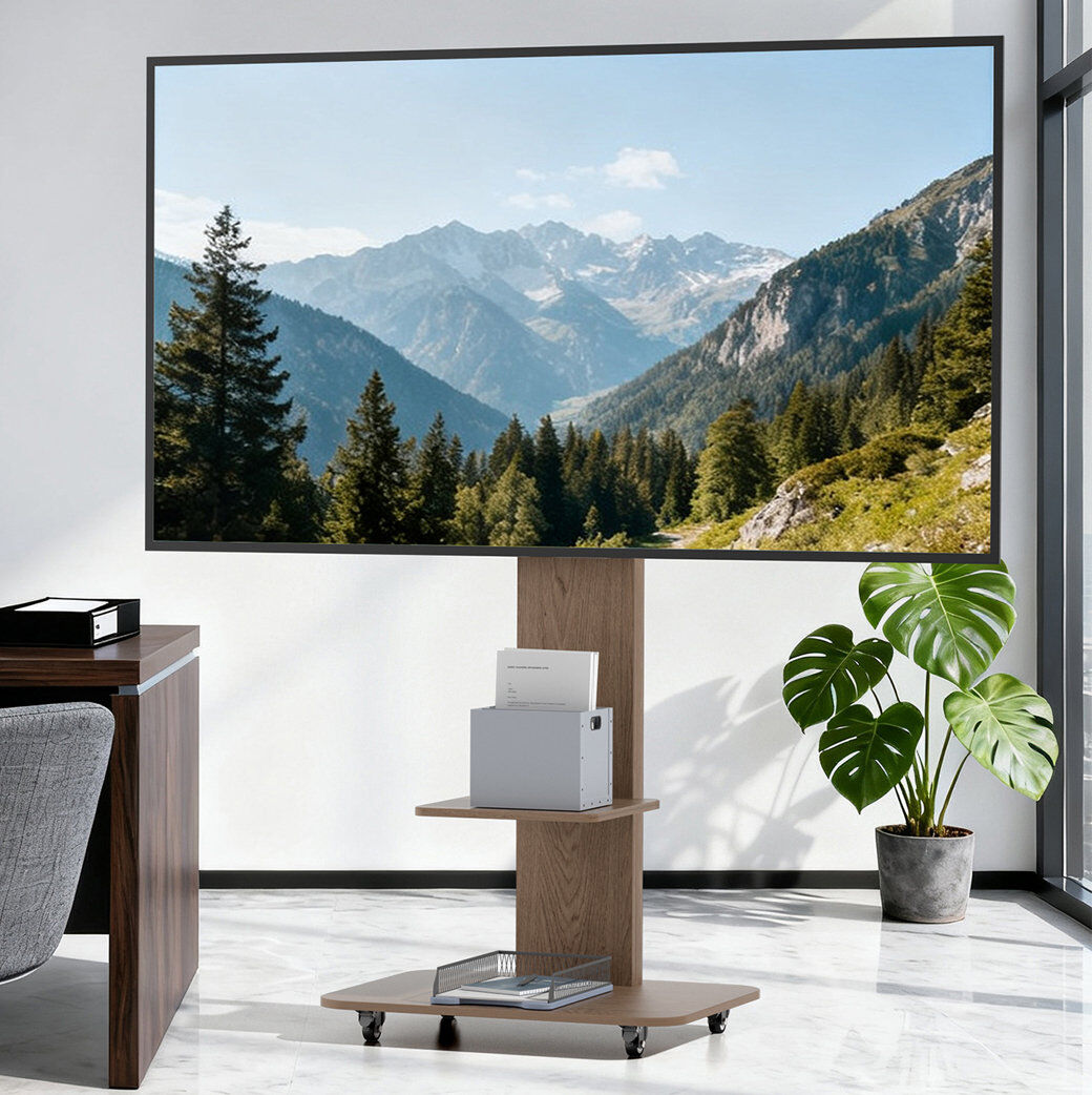 Metro TV Stand for TVs up to 75" Black 75"