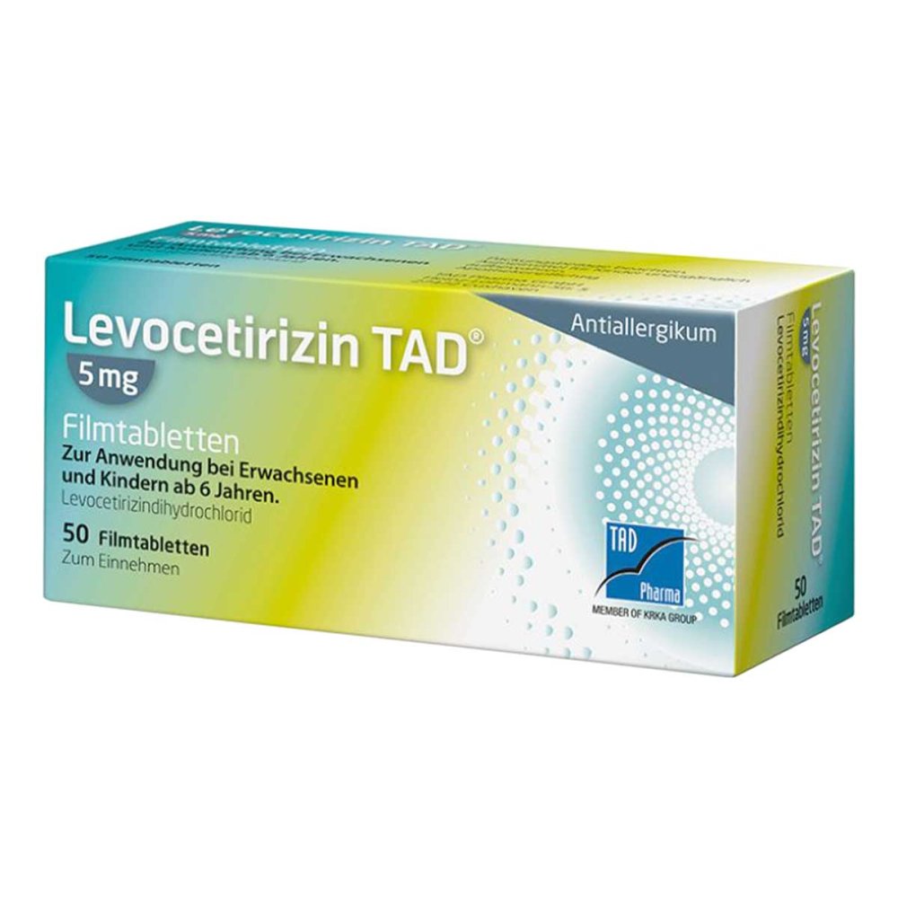 TAD Pharma GmbH Levocetirizin TAD 5mg 09244904