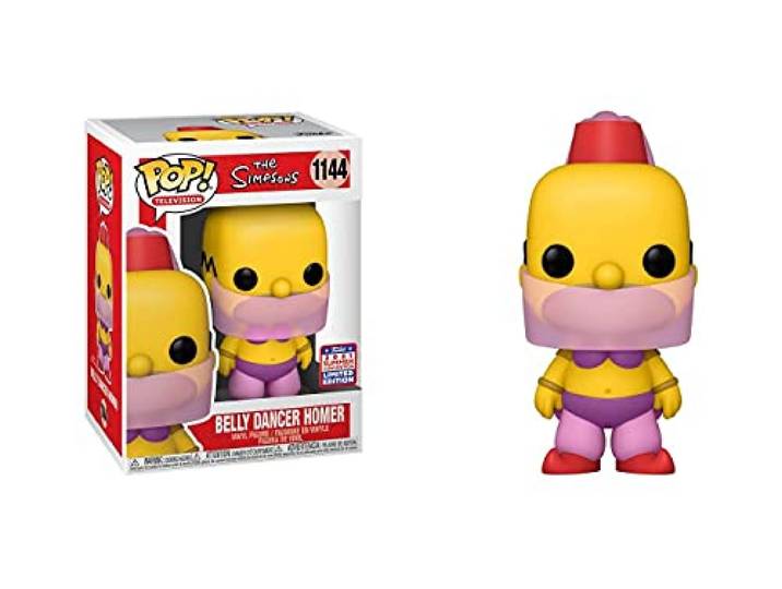 Funko Knal! The Simpsons Homer 1144 n Summer Convention, exclusief gedeeld